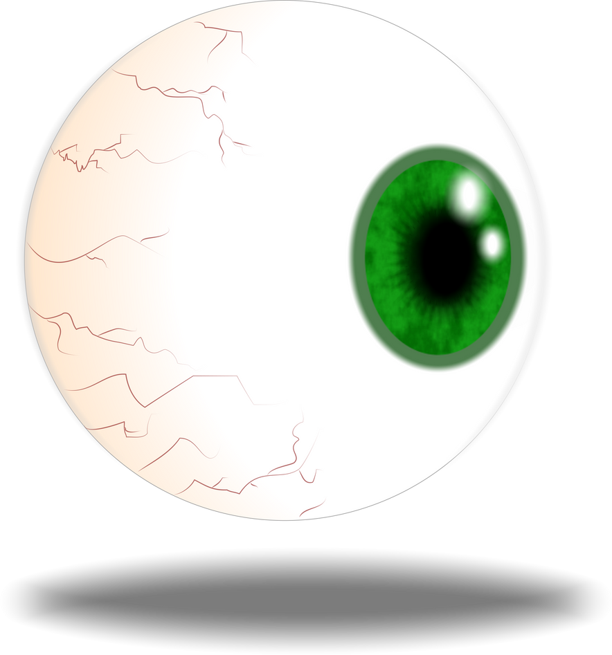 Green Floating Eyeball